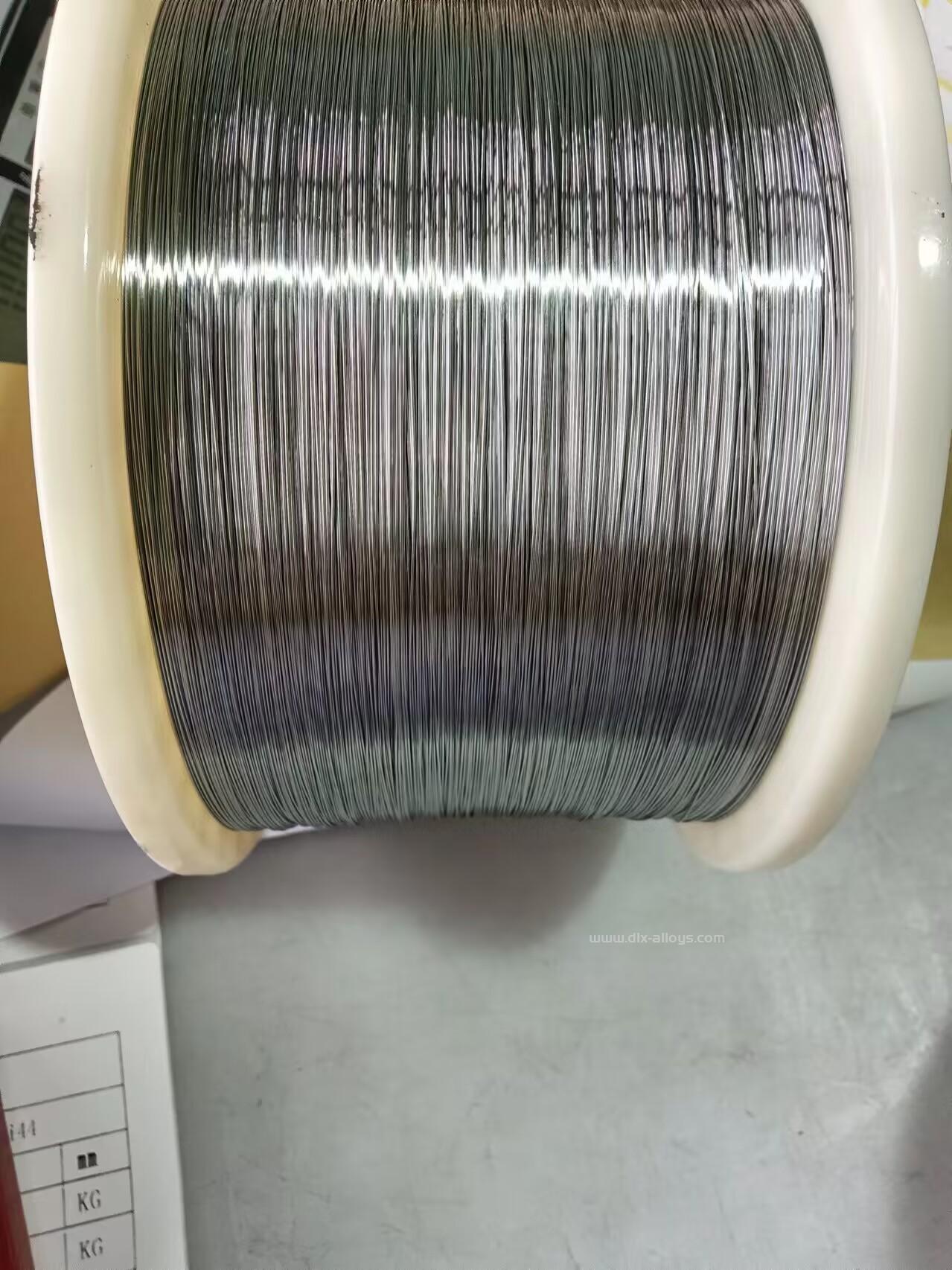 Soft Magnetic Alloy Wire 1J85 Iron Nickel Molybdenum Soft Magnetic Alloy Wire