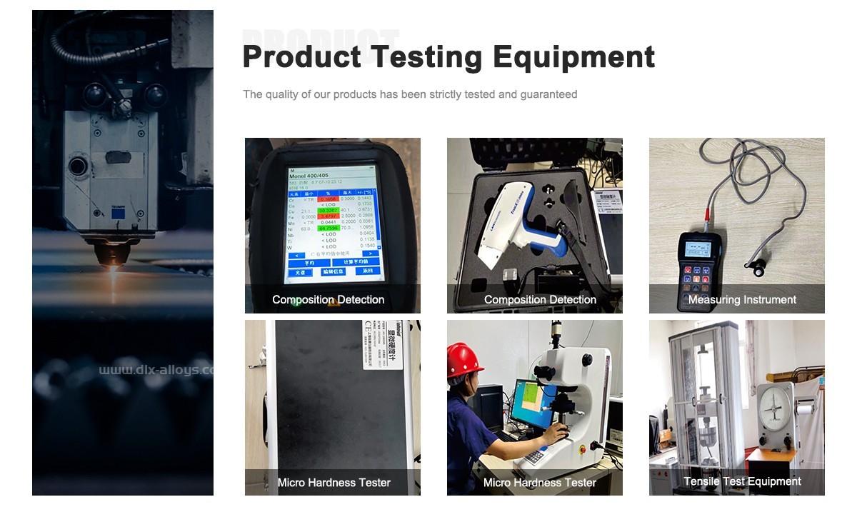 A-286 Alloy Strip testing equipment
