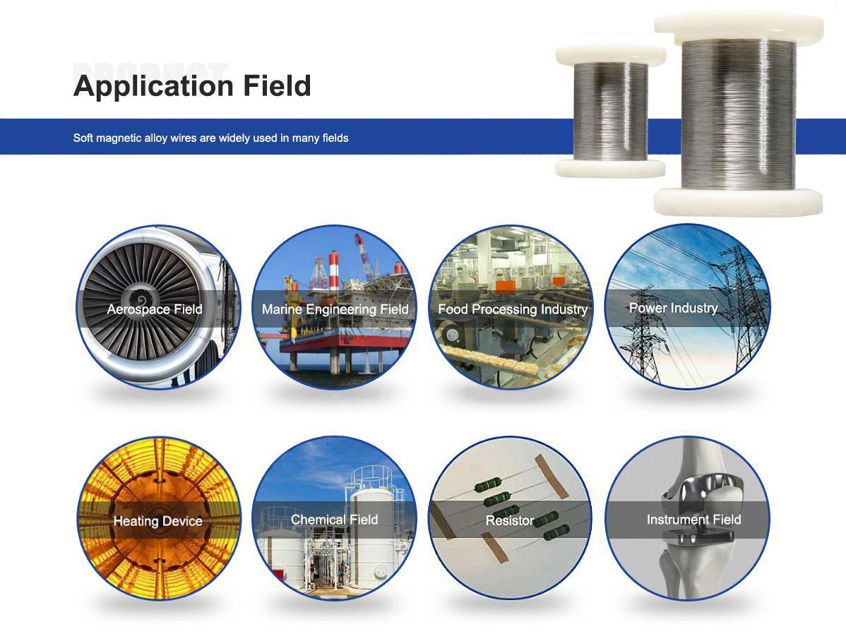 Soft magnetic alloy wire 1J36 application field Soft magnetic alloy wire 1J36 application field