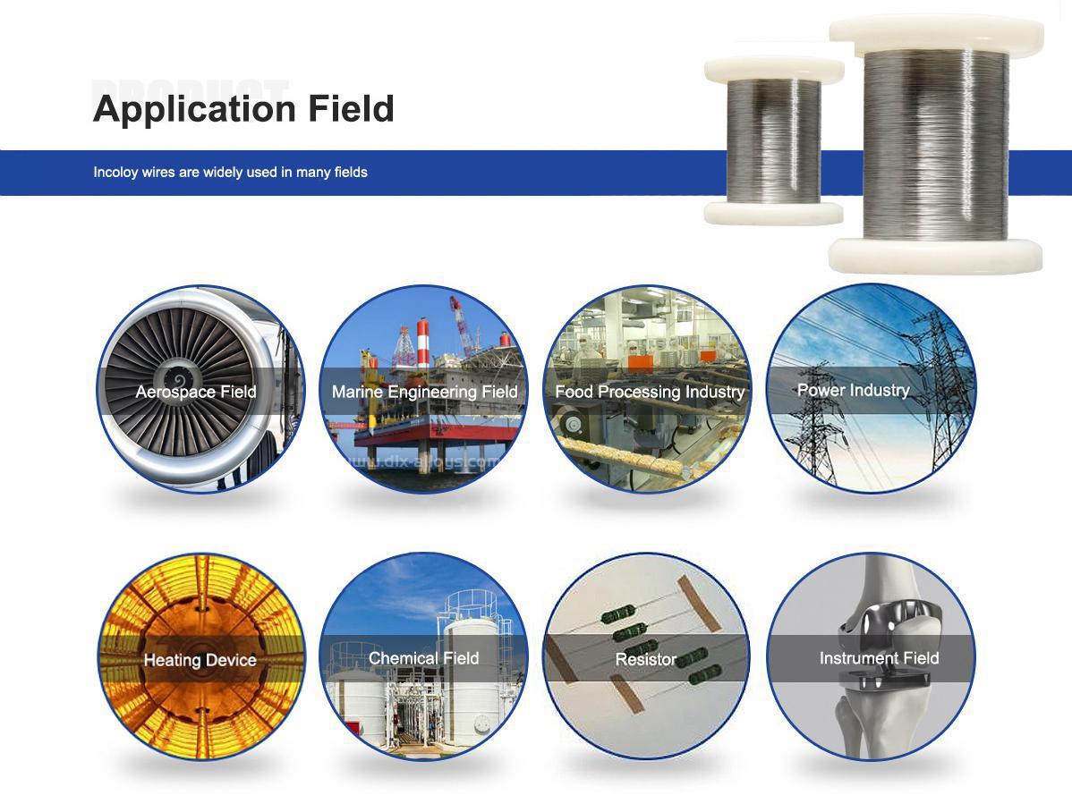Incoloy 825 wire application field Incoloy 825 wire application field